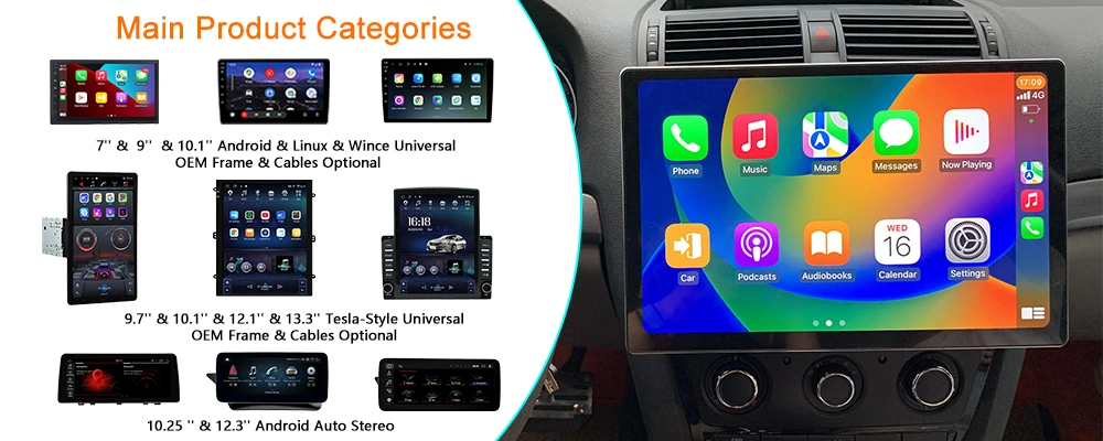 Android 12 Wireless Carplay Ai Box Android Auto Adapter Universal Wireless Phone Link Stereo