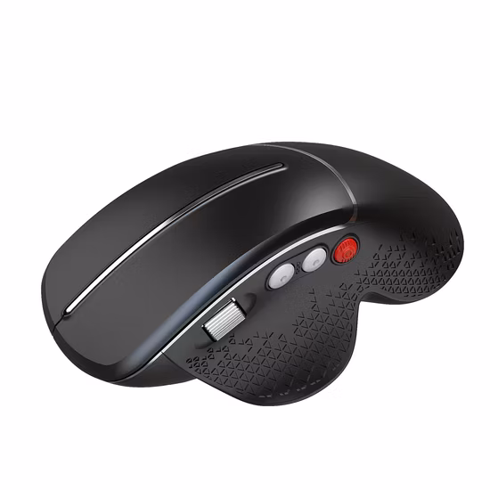 Souris Bluetooth noire pour ordinateur portable/iPad PRO Air/MacBook PRO Air, clic silencieux fin et 3 niveaux de Dpi réglables pour PC