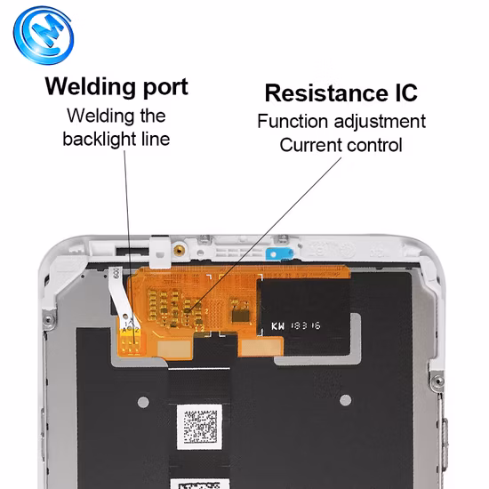 Écran de 5,99 pouces avec cadre pour l'assemblage de numériseur d'écran tactile LCD Xiaomi Mi A2