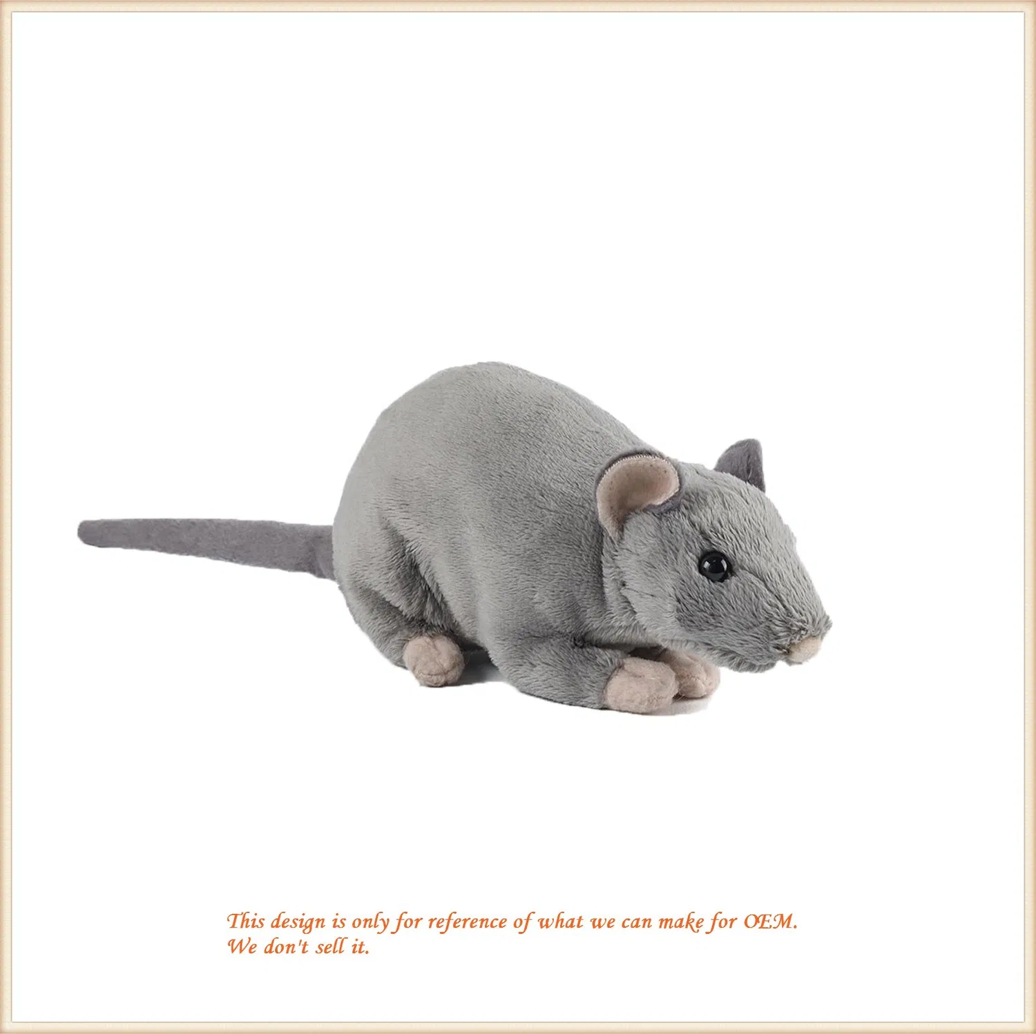 Souris en peluche Rat, jolie poupée animale pour enfants