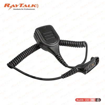 Microphone haut-parleur à distance d'épaule Raytalk avec haut-parleur à haut rendement