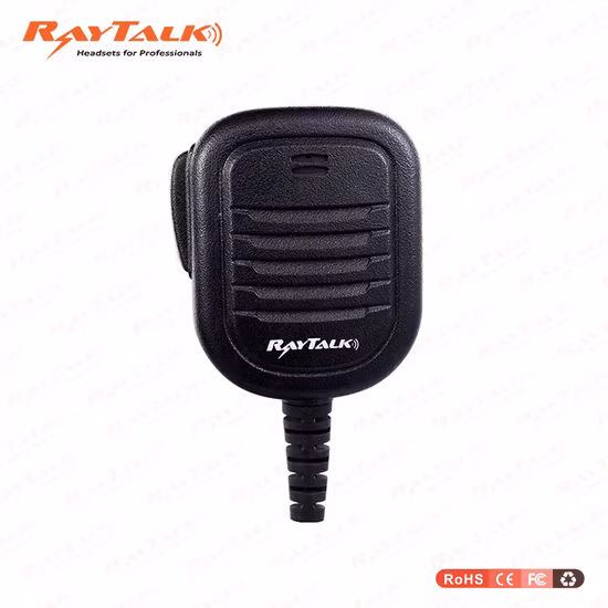 Microphone haut-parleur à distance d'épaule Raytalk avec haut-parleur à haut rendement